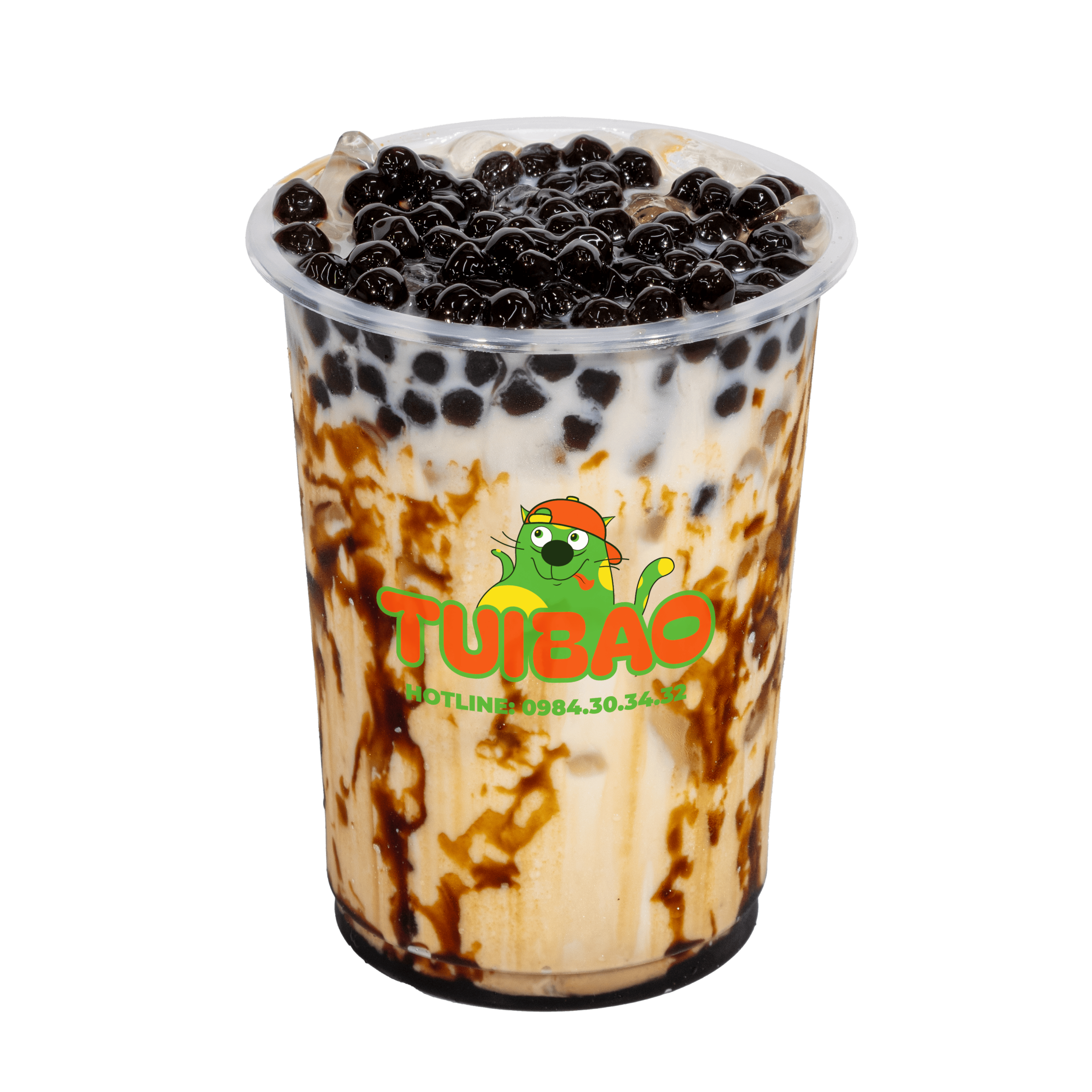Sữa tươi Trân Châu Đường Đen Size XL
